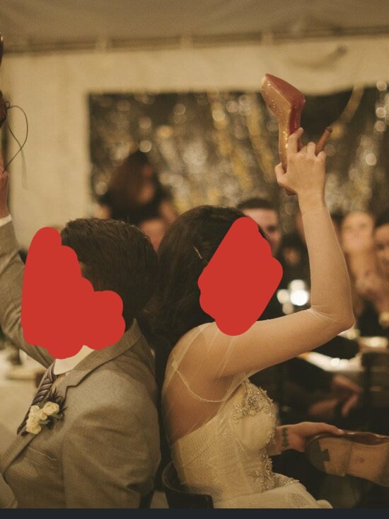 Rose gold Christian Louboutin size 38.5 - Picture 7 of 7